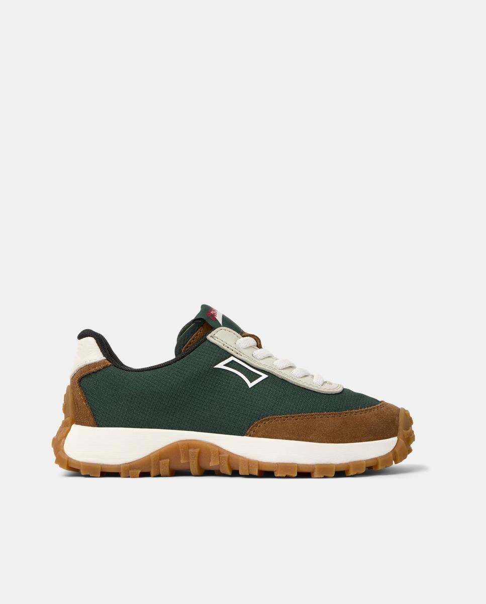 Zapatillas deportivas de niños drift trail con cordones - Camper - Verde Verde-1
