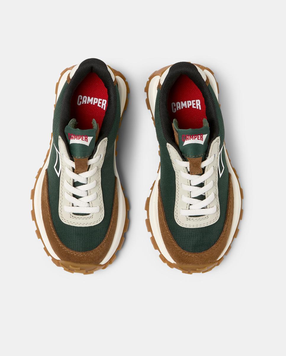 Zapatillas deportivas de niños drift trail con cordones - Camper - Verde Verde-2