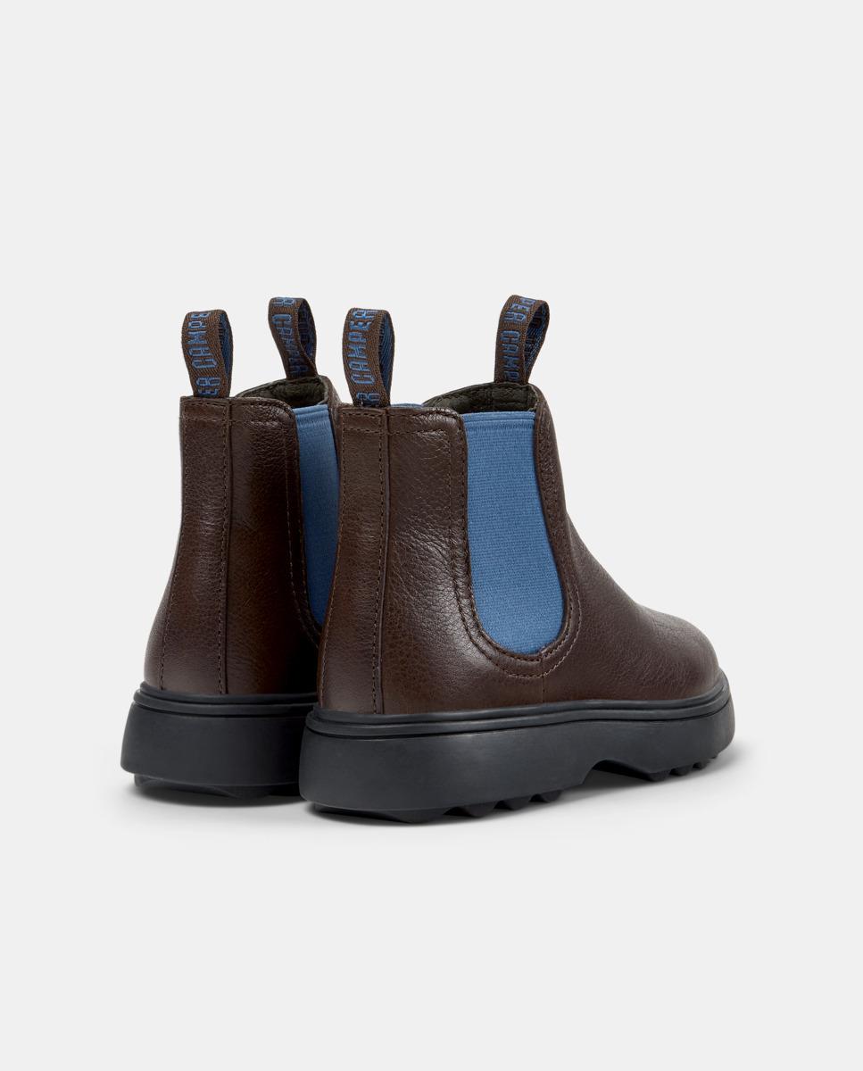 Botines de niño norte - Camper - Marrón Marrón-3