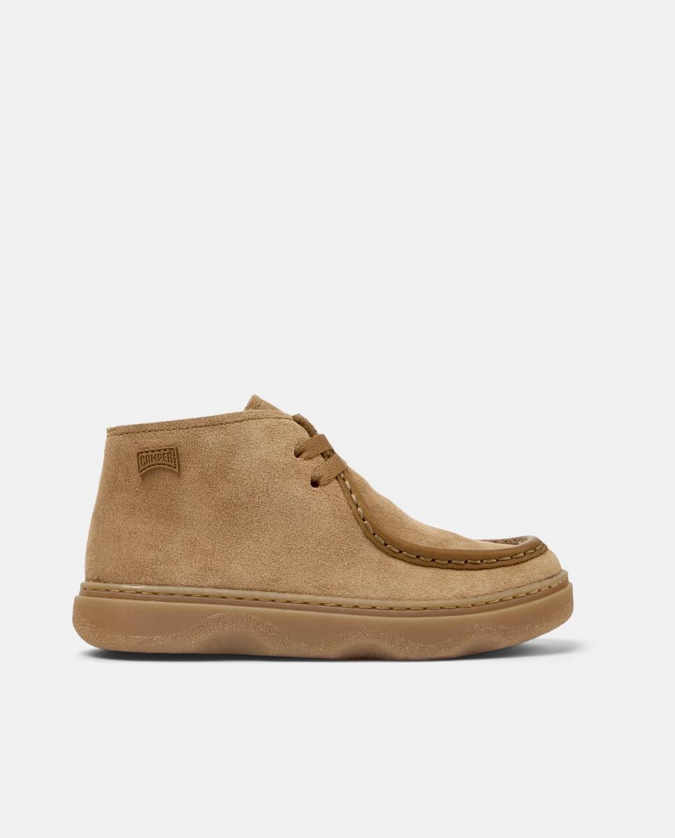 Botines de niña kiddo de piel - Camper - Marrón Marrón-1