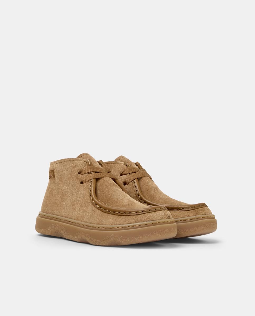 Botines de niña kiddo de piel - Camper - Marrón Marrón-6