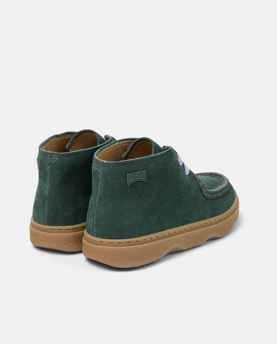 Botines de niña kiddo de piel - Camper - Verde Verde-4