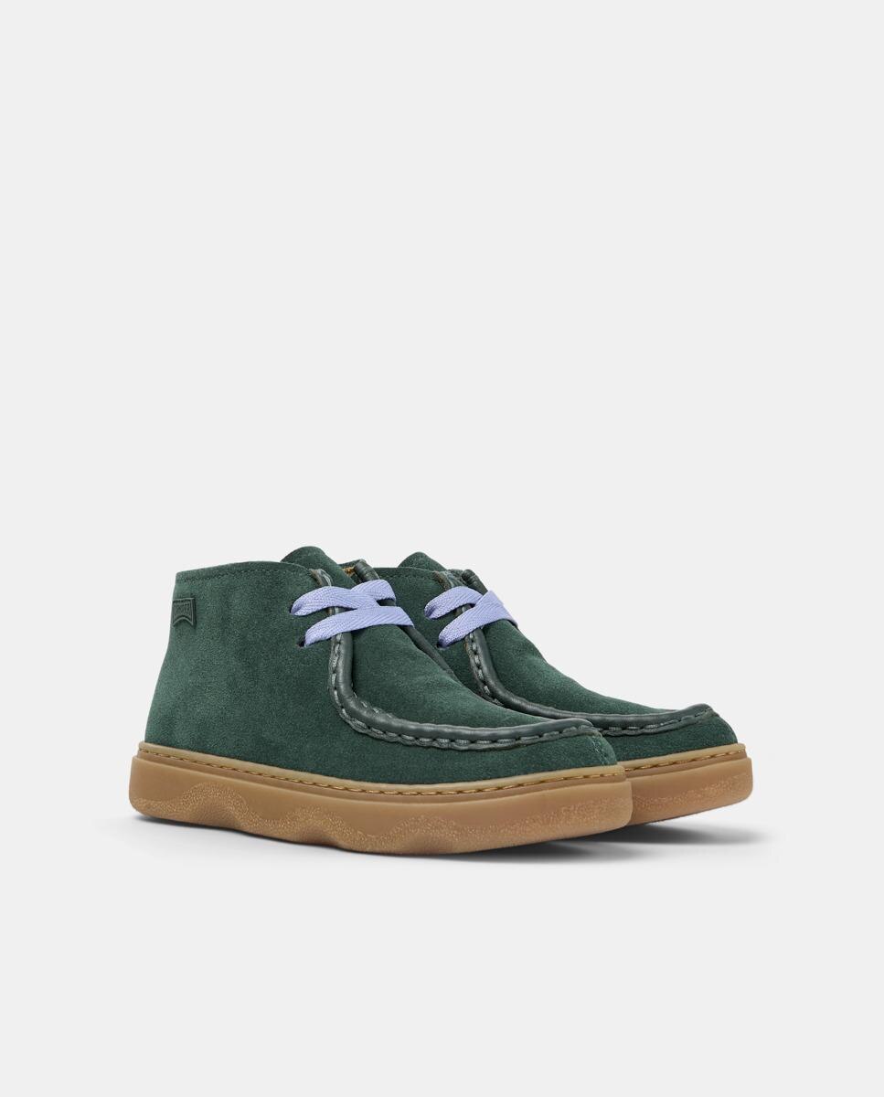 Botines de niña kiddo de piel - Camper - Verde Verde-6
