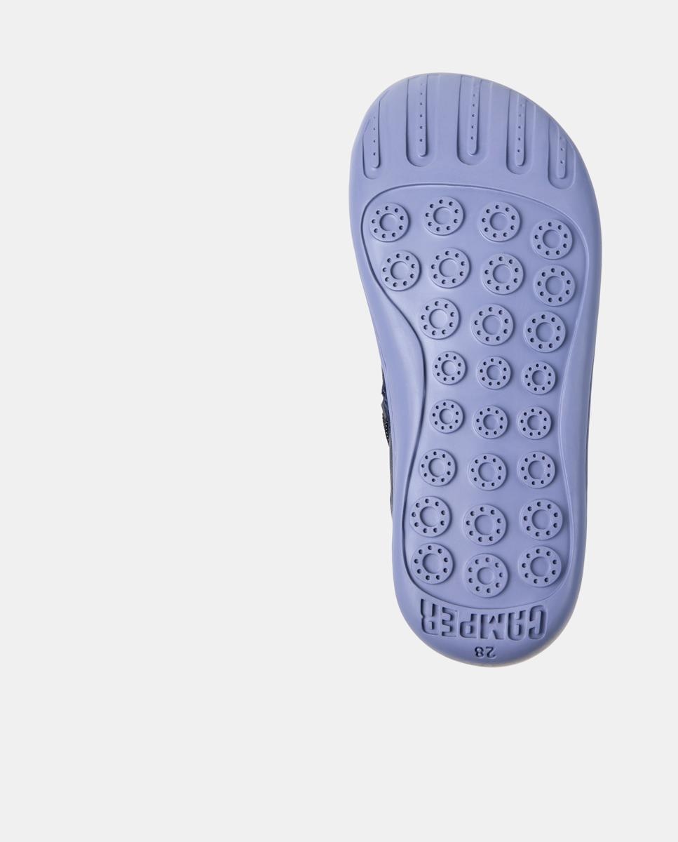 Zapatillas de piel de niño peu cami - Camper - Azul Azul-4