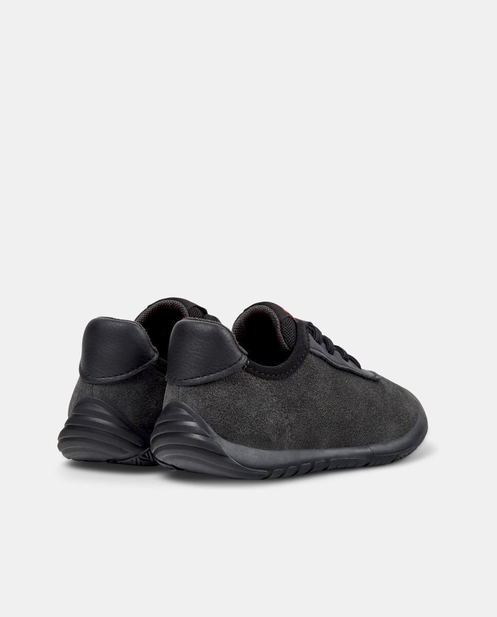 Zapatillas de piel de niño Peu Path - Camper - Negro Negro-3