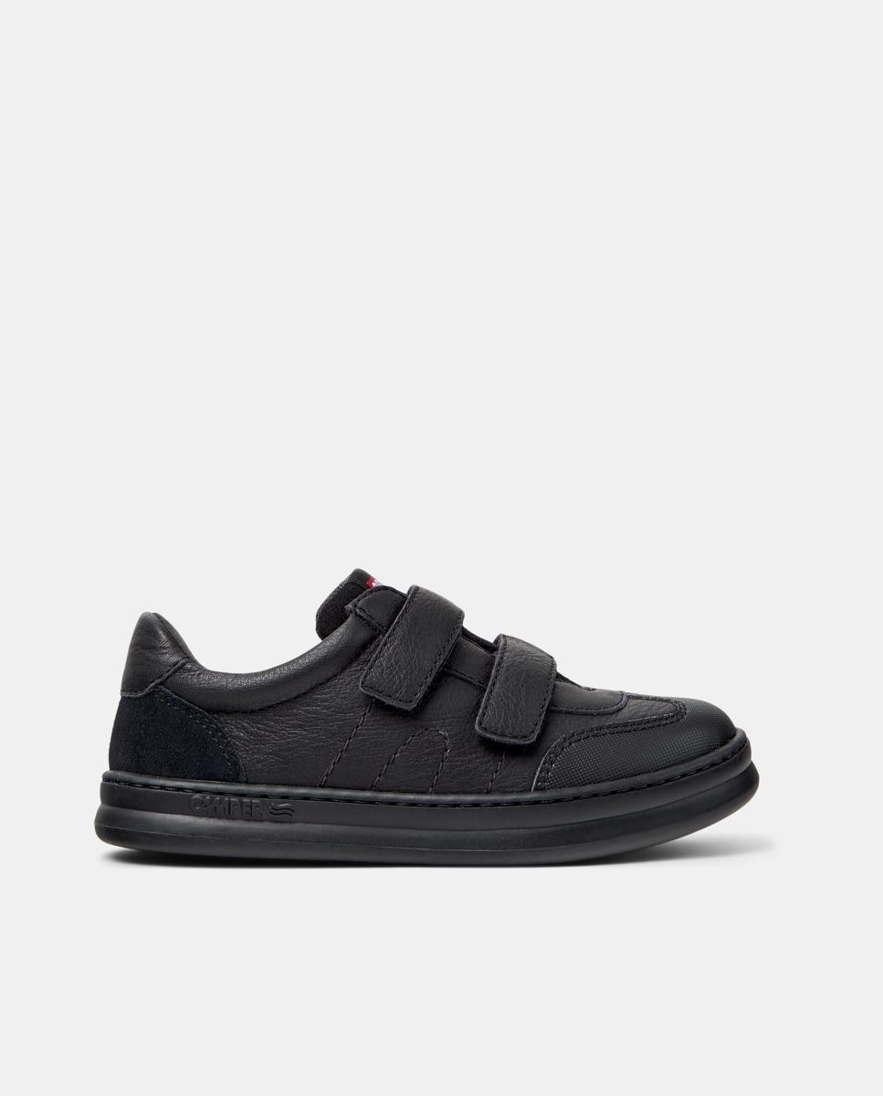 Zapatillas deportivas de niños de piel runner four - Camper - Negro Negro-1