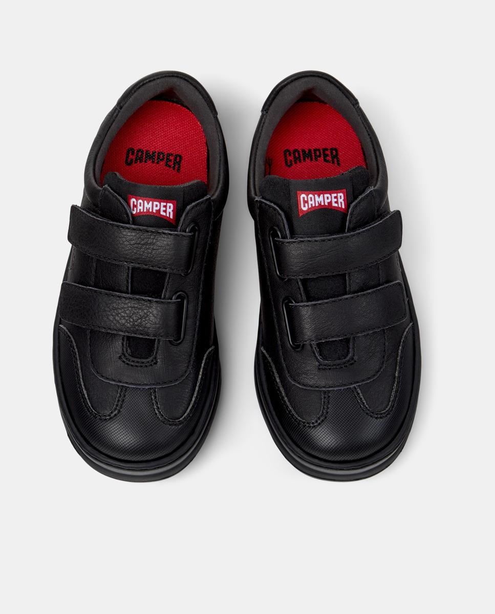 Zapatillas deportivas de niños de piel runner four - Camper - Negro Negro-2