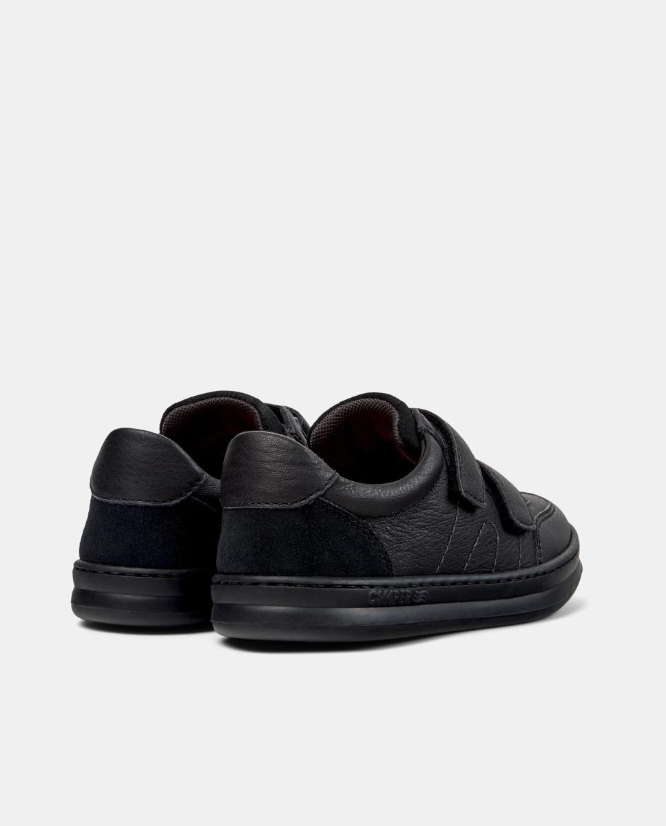 Zapatillas deportivas de niños de piel runner four - Camper - Negro Negro-3