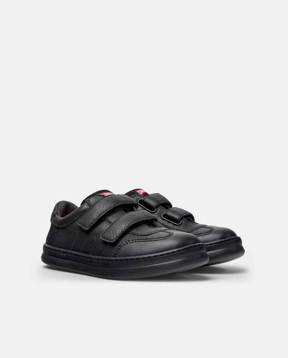 Zapatillas deportivas de niños de piel runner four - Camper - Negro Negro-5