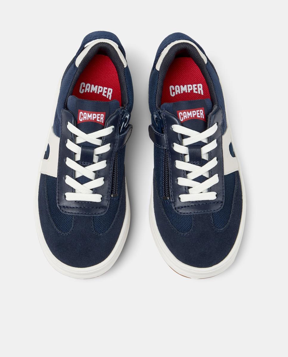 Zapatillas deportivas de niño con cordones runner four - Camper - Azul Azul-2