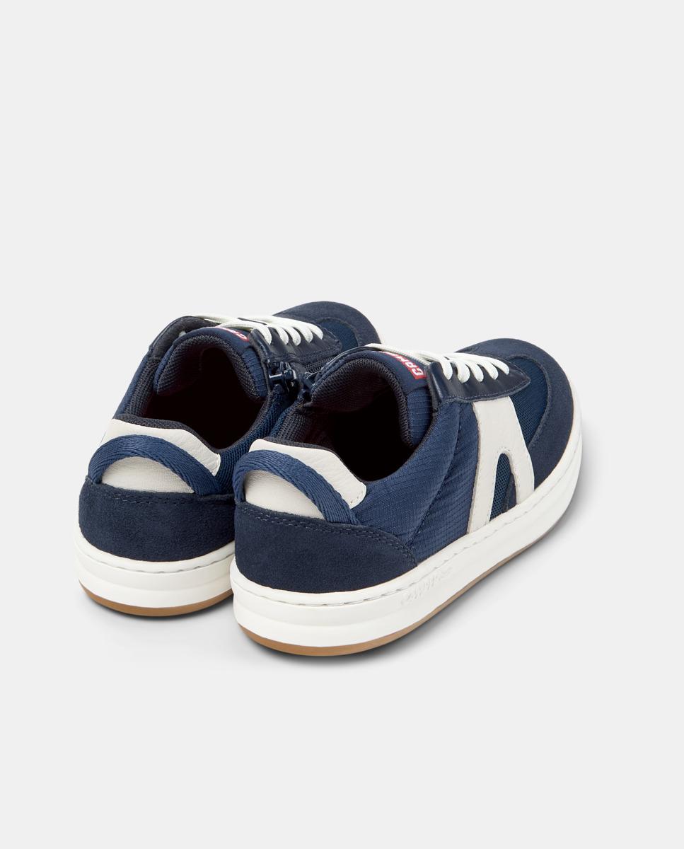 Zapatillas deportivas de niño con cordones runner four - Camper - Azul Azul-3