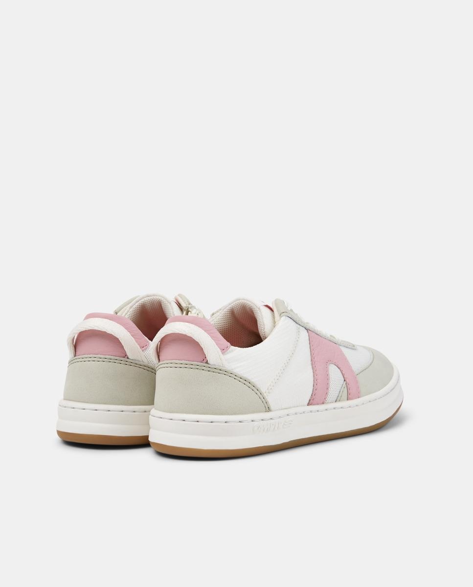 Zapatillas deportivas de niño con cordones runner four - Camper - Blanco Blanco-3
