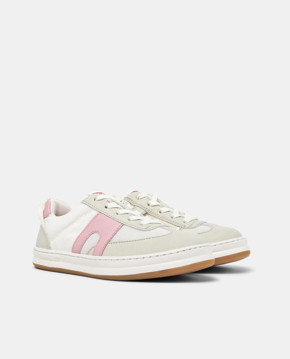 Zapatillas deportivas de niño con cordones runner four - Camper - Blanco Blanco-5