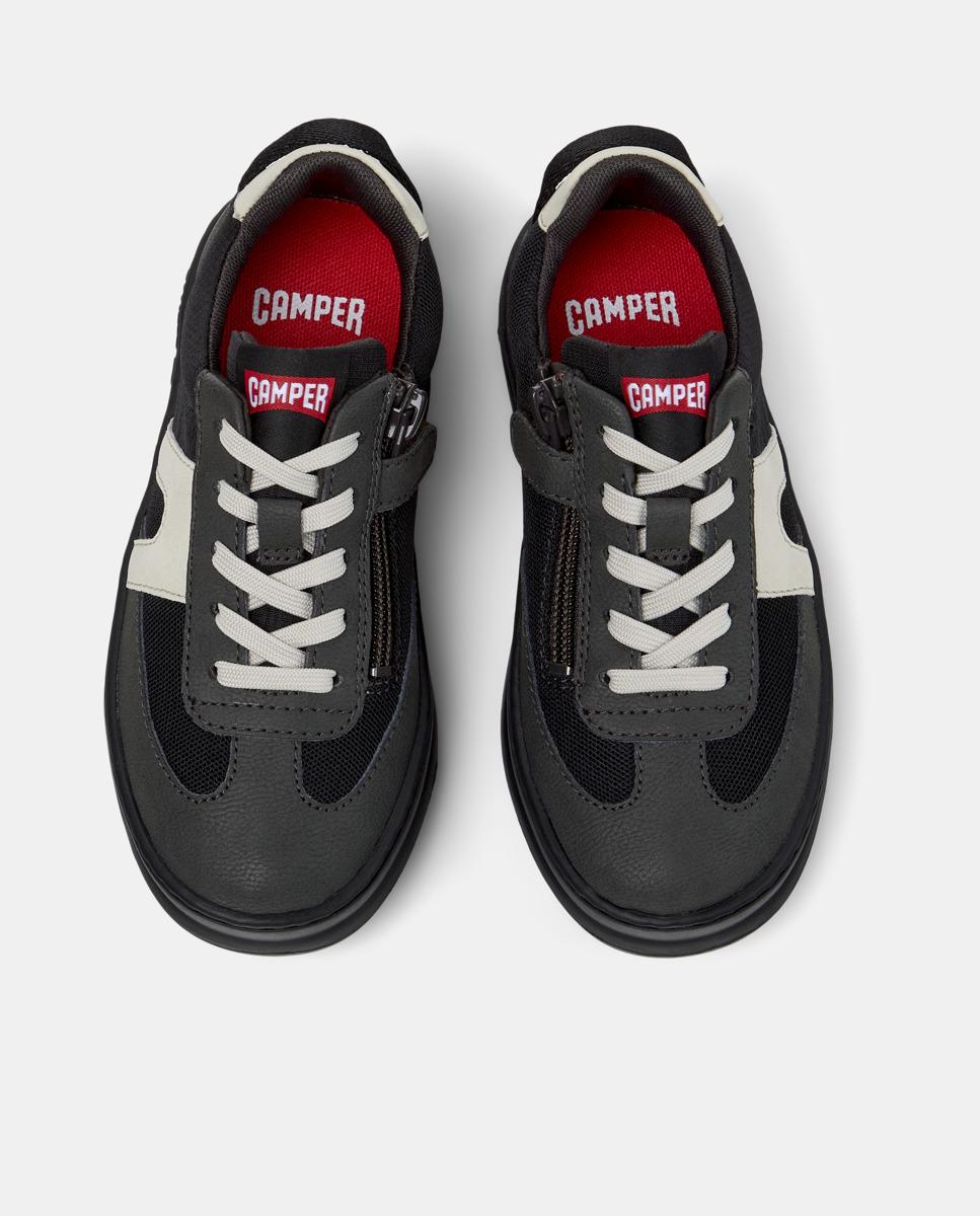 Zapatillas deportivas de niño con cordones runner four - Camper - Negro Negro-2