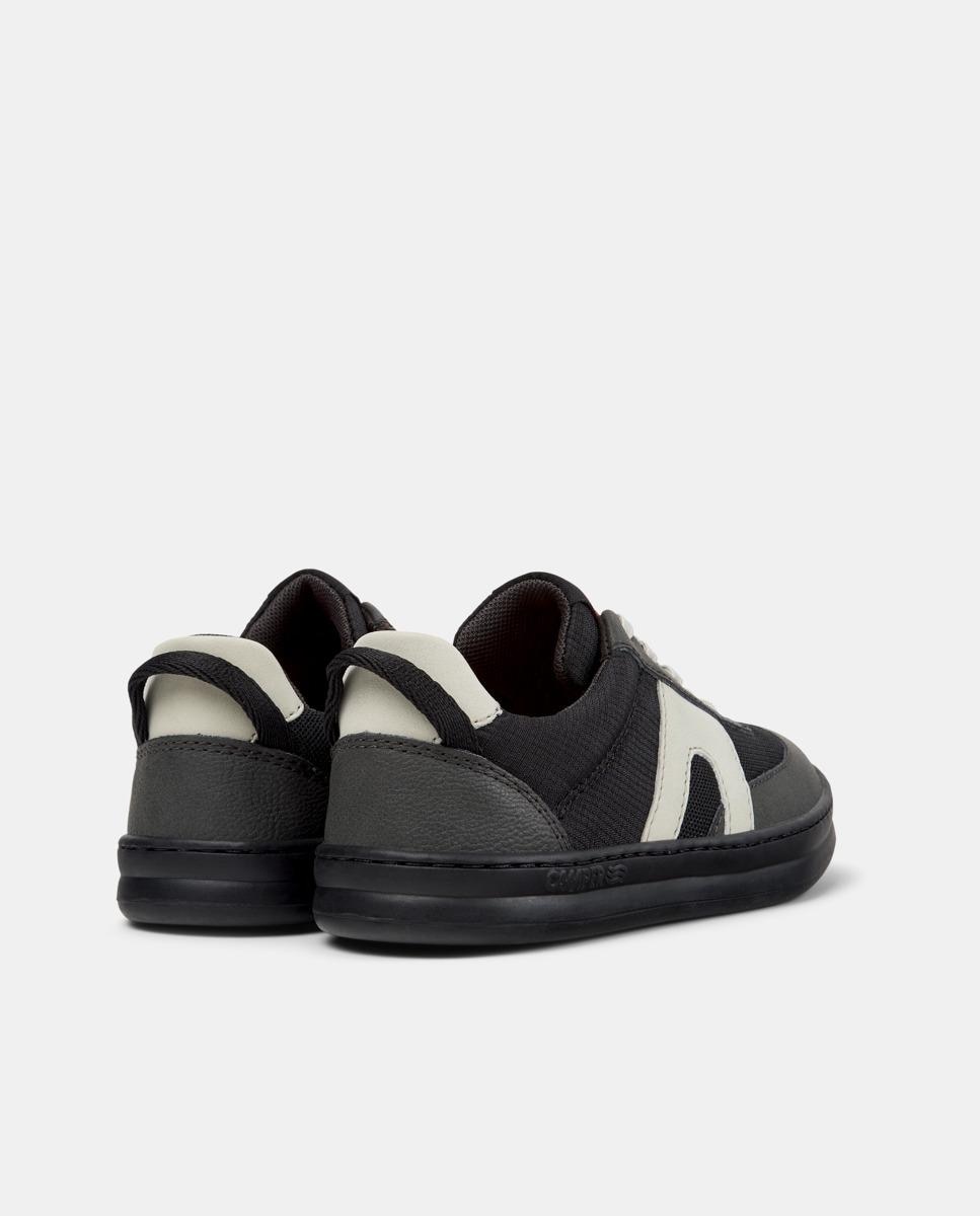 Zapatillas deportivas de niño con cordones runner four - Camper - Negro Negro-3