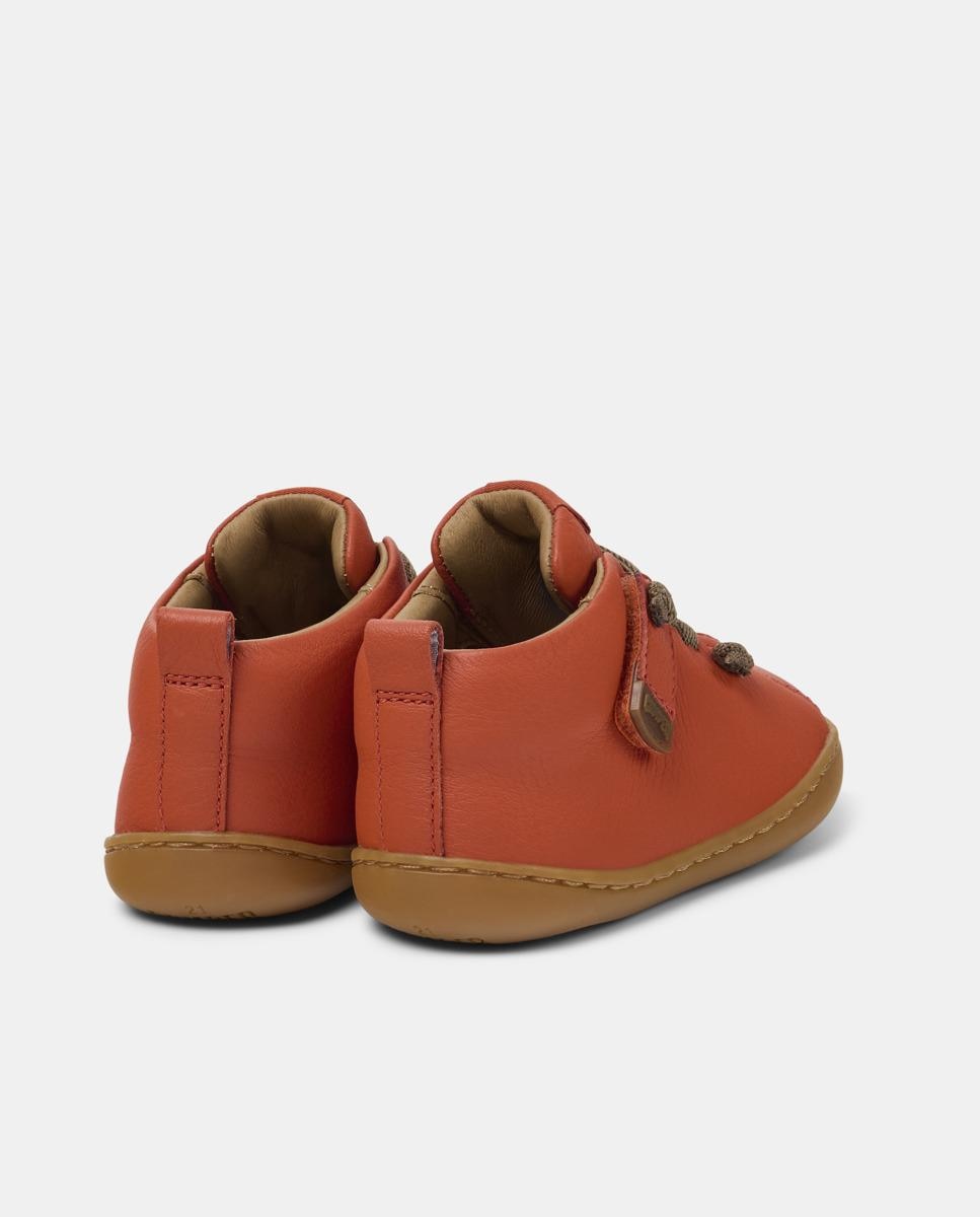 Zapatillas de piel de bebé niño peu cami - Camper - Naranja Naranja-3