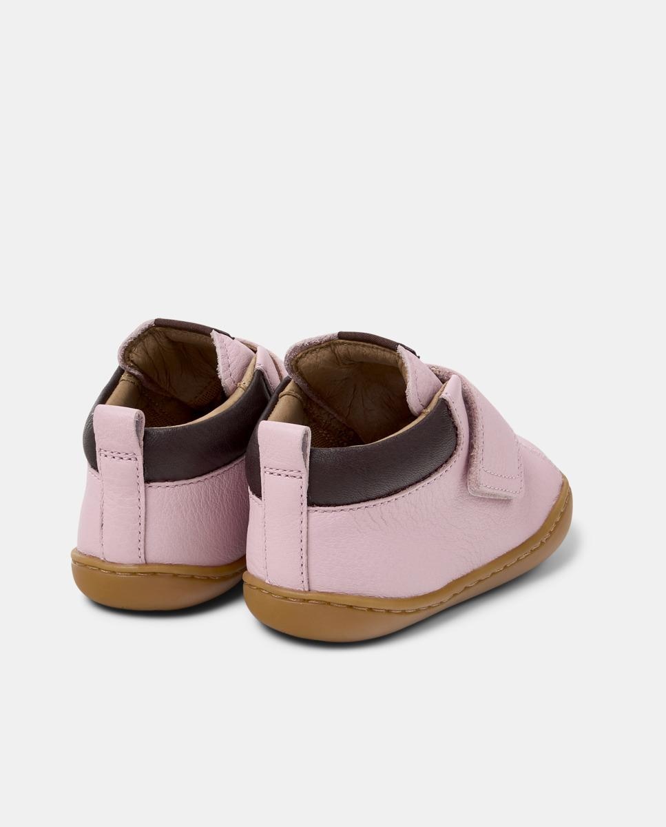 Botines de bebés peu cami de piel - Camper - Rosa Rosa-3