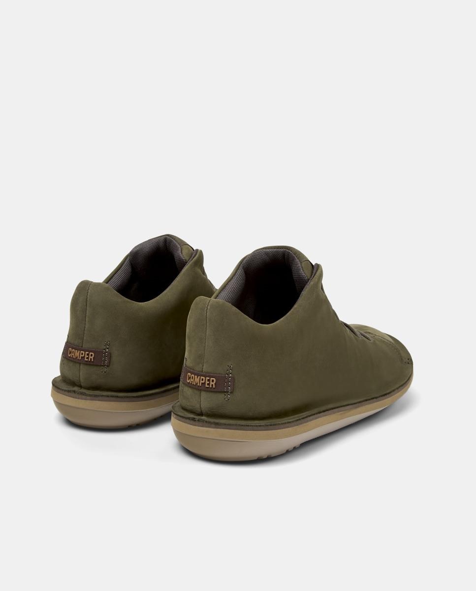 Camper - Zapatillas de piel de hombre Beetle con cordones.