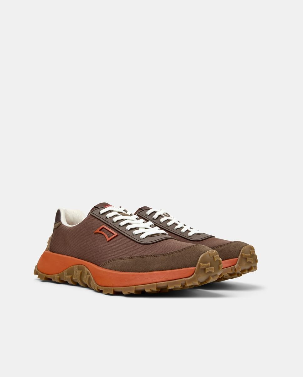 Zapatillas retro de hombre drift trail - Camper - Marrón Marrón-5