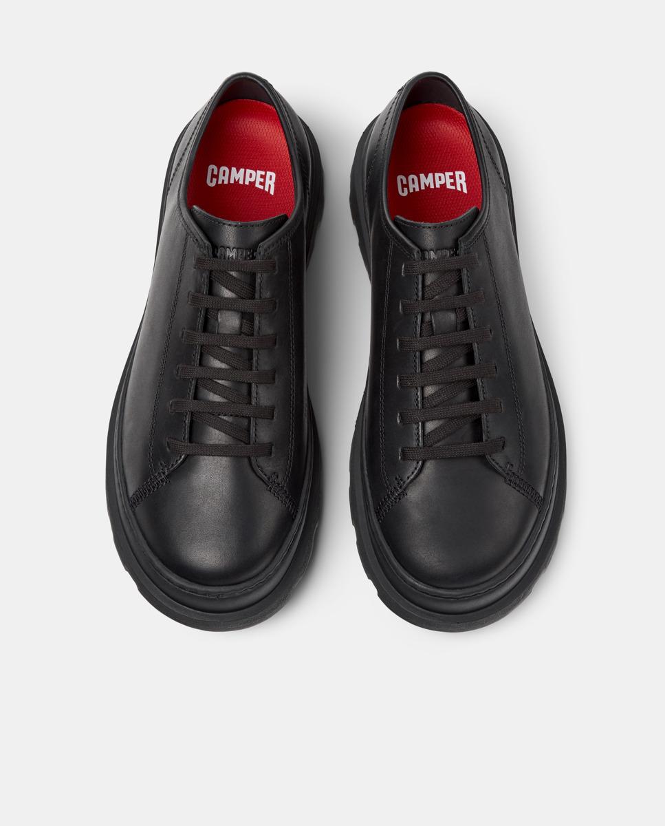 Zapatos de cordones de hombre brutus+ de piel - Camper - Negro Negro-3