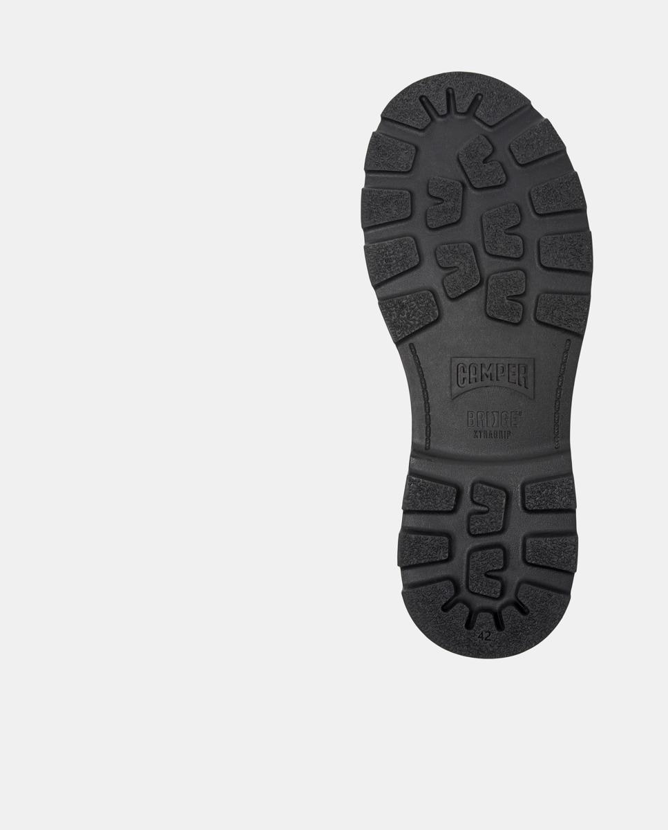 Zapatos de cordones de hombre brutus+ de piel - Camper - Negro Negro-4