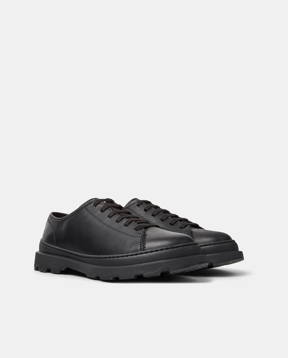 Zapatos de cordones de hombre brutus+ de piel - Camper - Negro Negro-5