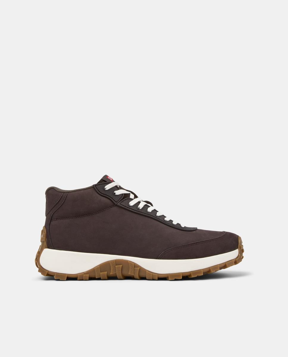 Zapatillas de piel de hombre drift trail abotinadas - Camper - Marrón Marrón-1