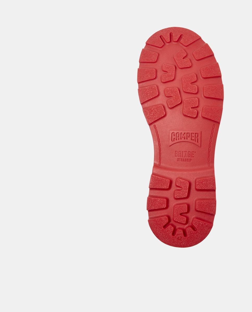 Imagen 4 de Botines de hombre de piel brutus+ - Camper - Verde Verde