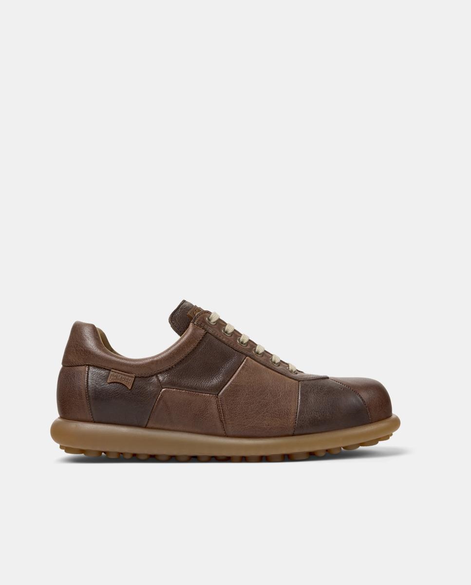 Camper - Zapatillas deportivas hombre Pelotas Ariel Hella Twins con cordones en piel.