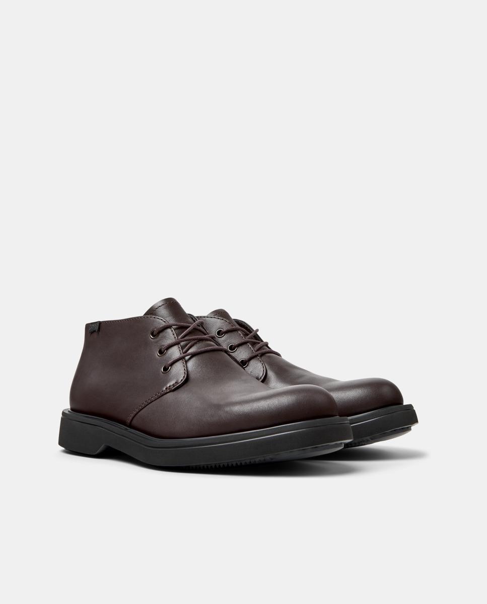 Botines de cordones de hombre norman - Camper - Marrón Marrón-4