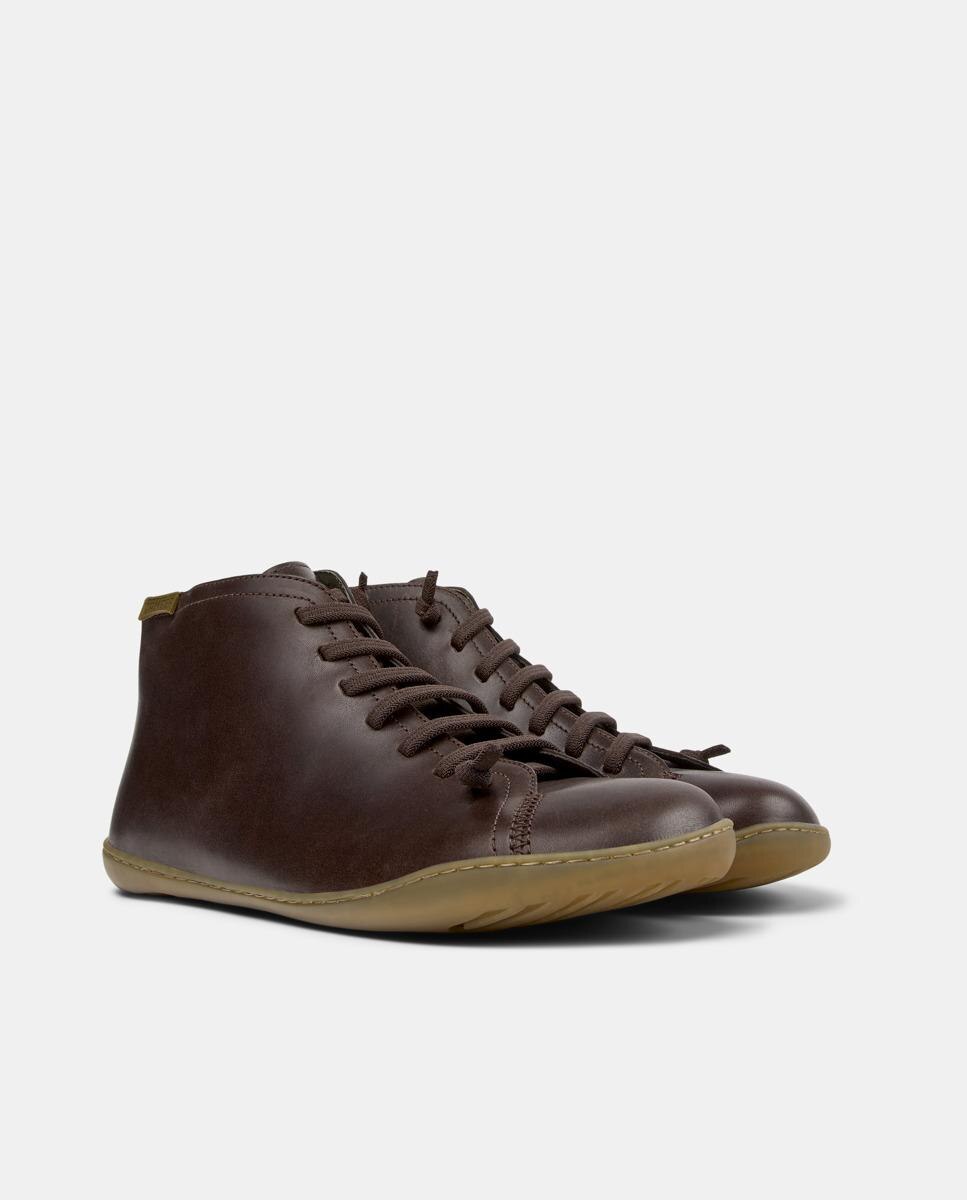 Botines de cordones de hombre peu cami - Camper - Marrón Marrón-5