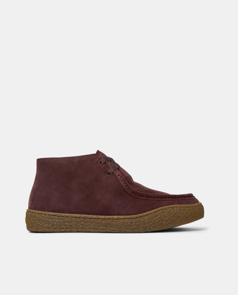 Botines de hombre de piel peu terreno - Camper - Burdeos Burdeos-1