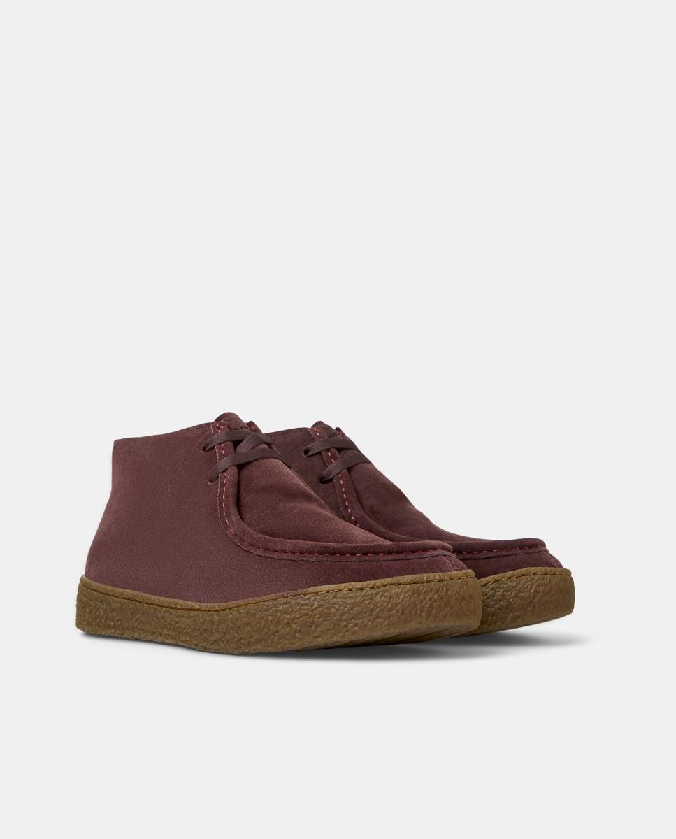 Botines de hombre de piel peu terreno - Camper - Burdeos Burdeos-5