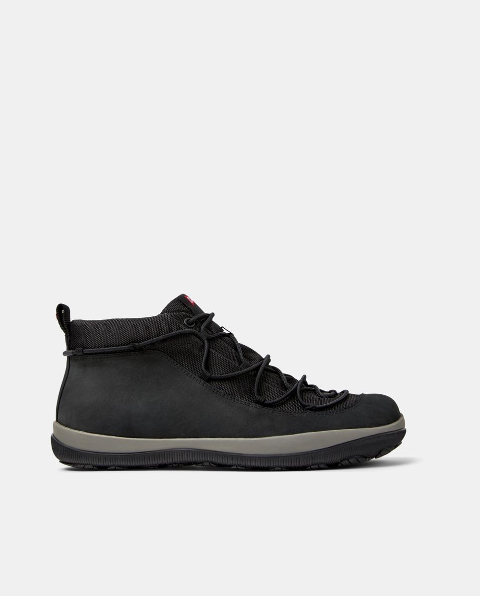 Imagen 1 de Botines de hombre peu pista gm con cordones - Camper - Negro Negro