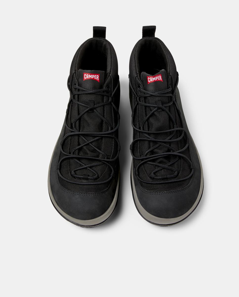 Imagen 3 de Botines de hombre peu pista gm con cordones - Camper - Negro Negro