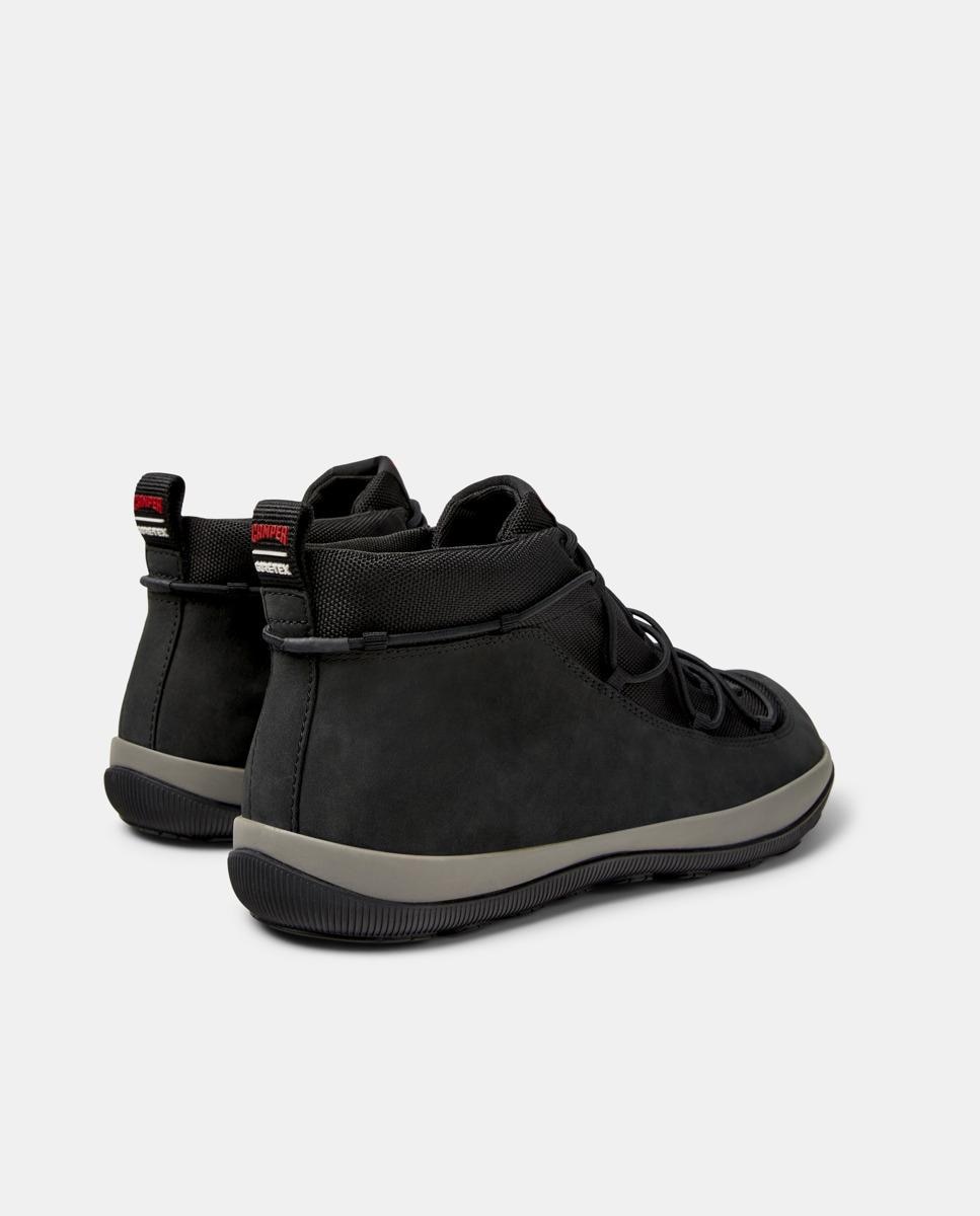 Imagen 2 de Botines de hombre peu pista gm con cordones - Camper - Negro Negro