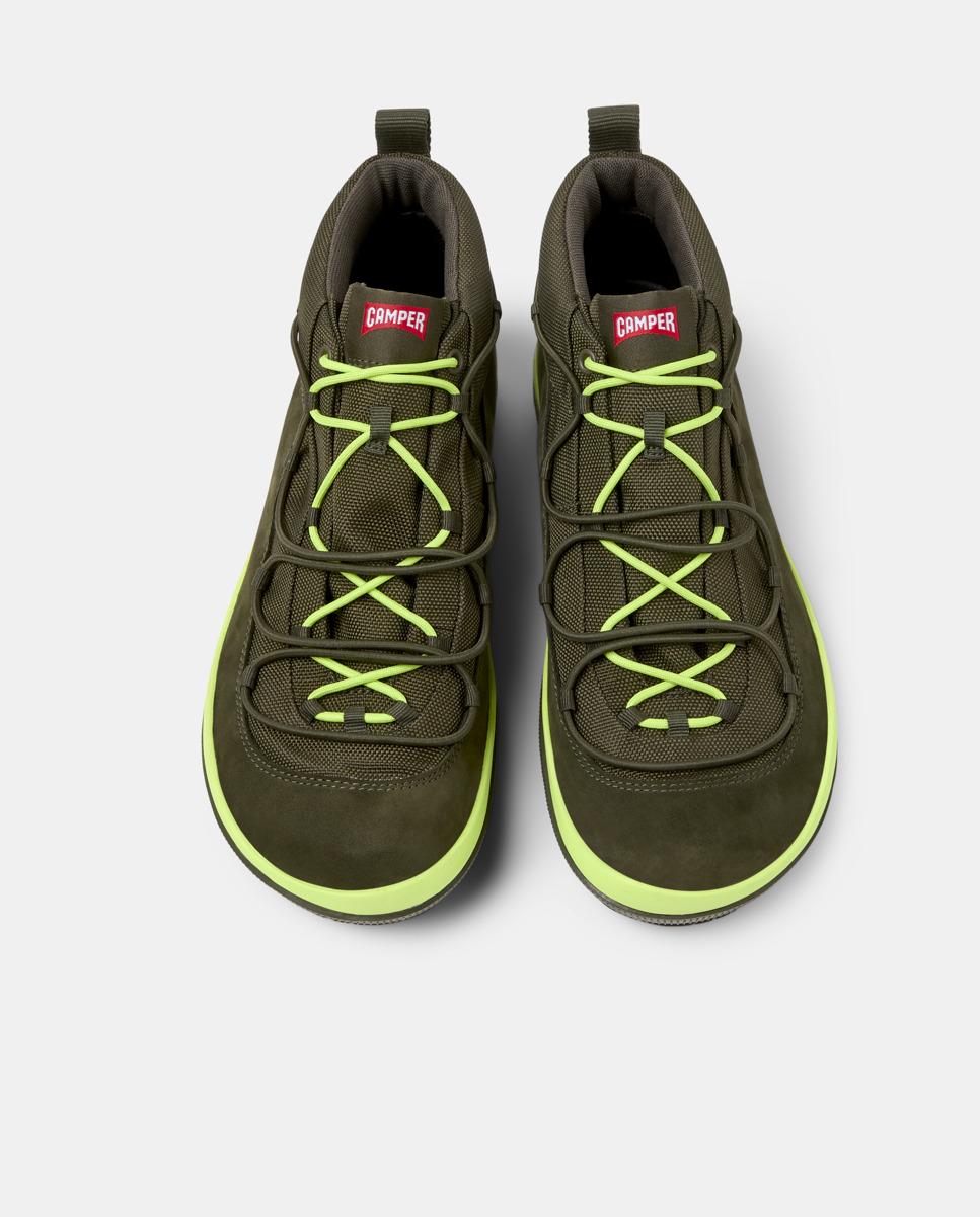 Imagen 3 de Botines de hombre peu pista gm con cordones - Camper - Verde Verde