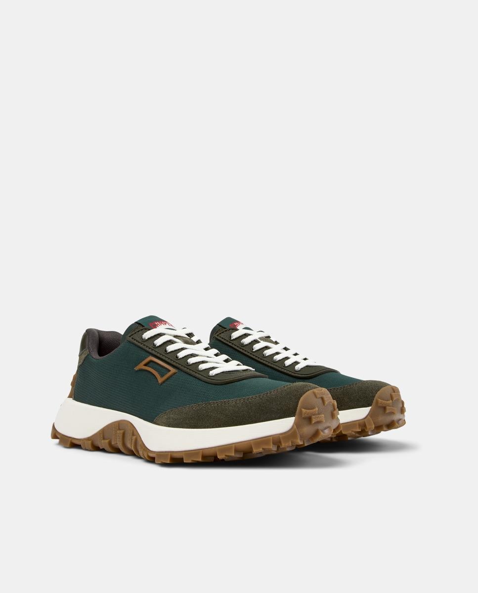 Zapatillas retro de mujer drift trail - Camper - Verde oscuro Verde oscuro-5