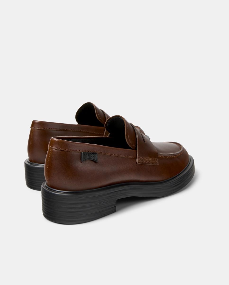 Mocasines de mujer Dean planos - Camper - Marrón Marrón-2