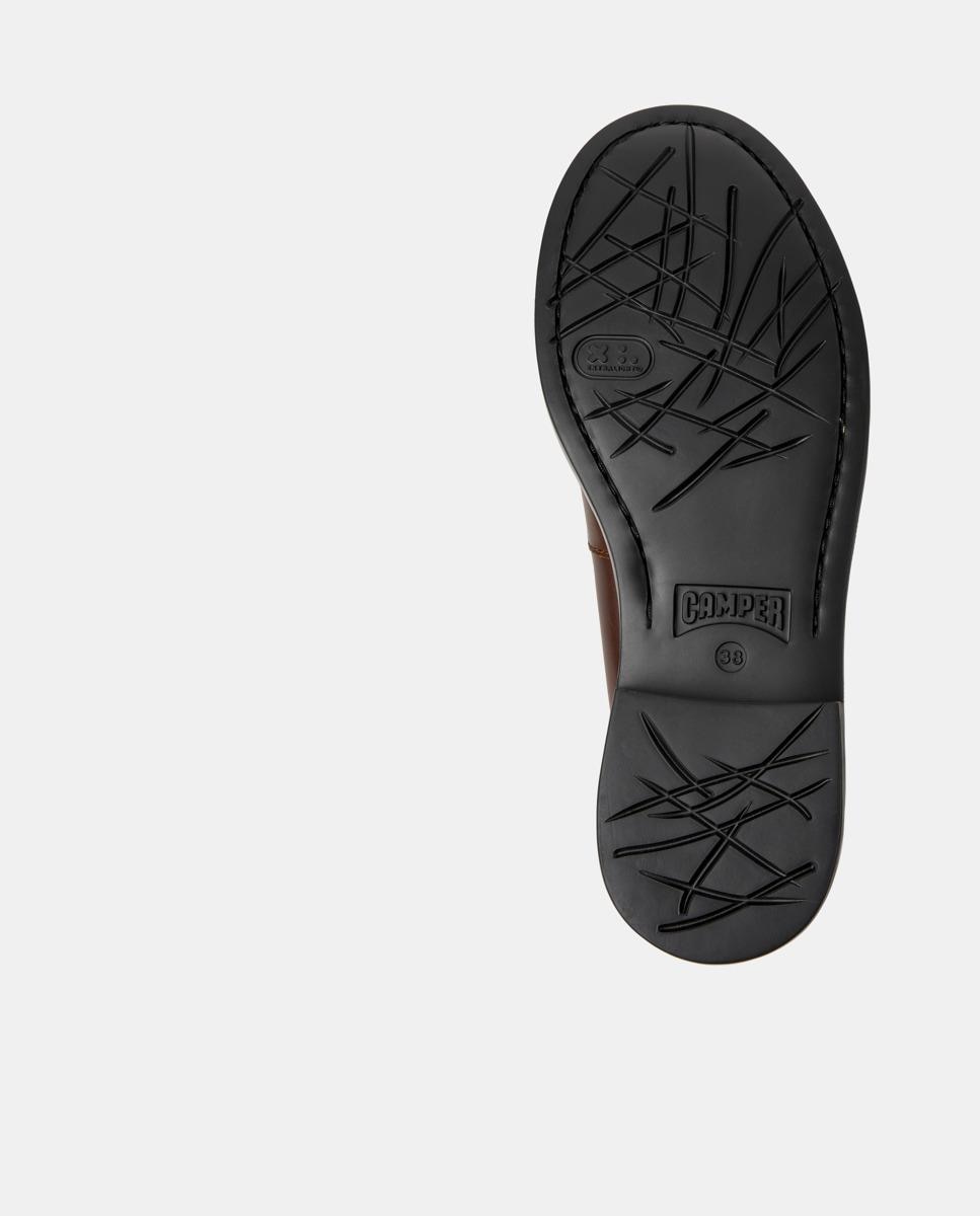 Mocasines de mujer Dean planos - Camper - Marrón Marrón-4