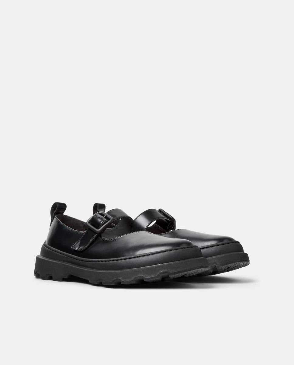 Merceditas de mujer con hebilla brutus+ - Camper - Negro Negro-5