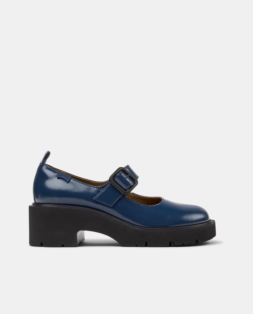 Camper - Mocasines de mujer Milah con hebilla.