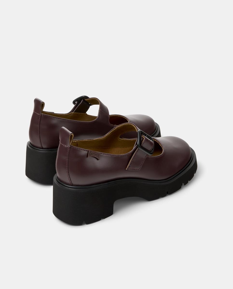Mocasines de mujer Milah con hebilla - Camper - Marrón oscuro Marrón oscuro-2