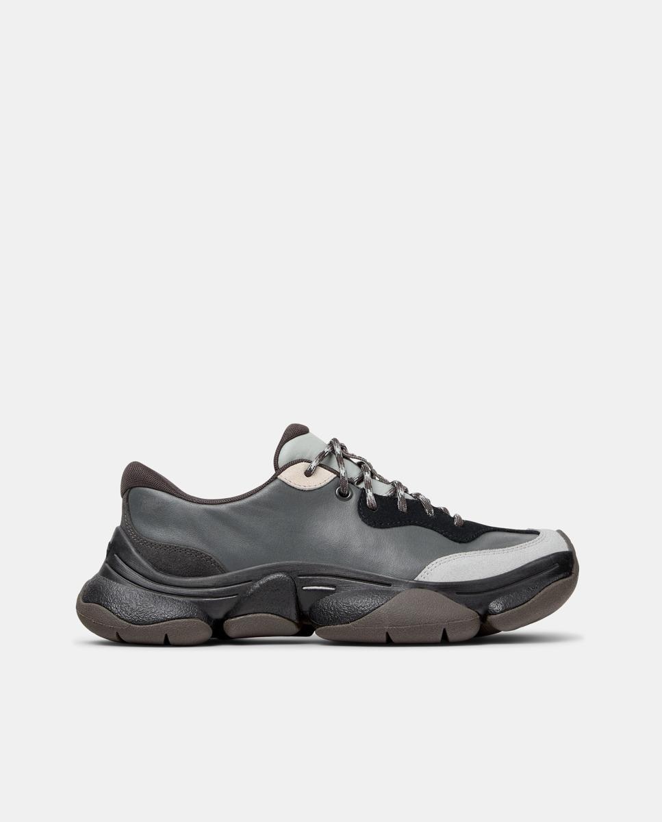 Camper - Zapatillas de piel de mujer Karst 2 Twins.