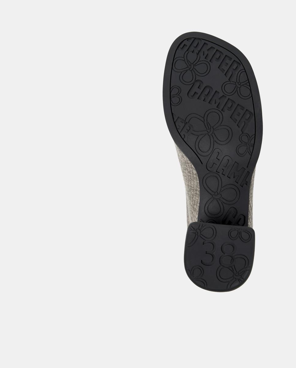 Botines de mujer Kora tipo calcetín - Camper - Gris Gris-4