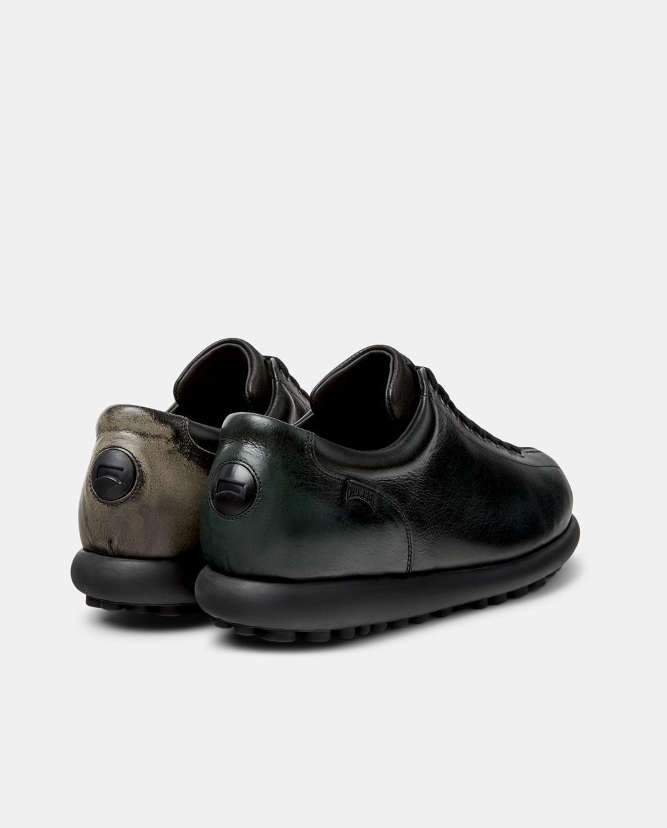 Zapatillas de piel de mujer pelotas ariel hella twins - Camper - Negro Negro-2