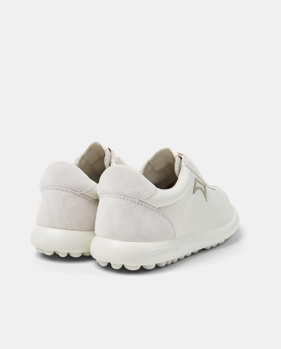Zapatillas de mujer pelotas xlf con cordones - Camper - Blanco Blanco-2