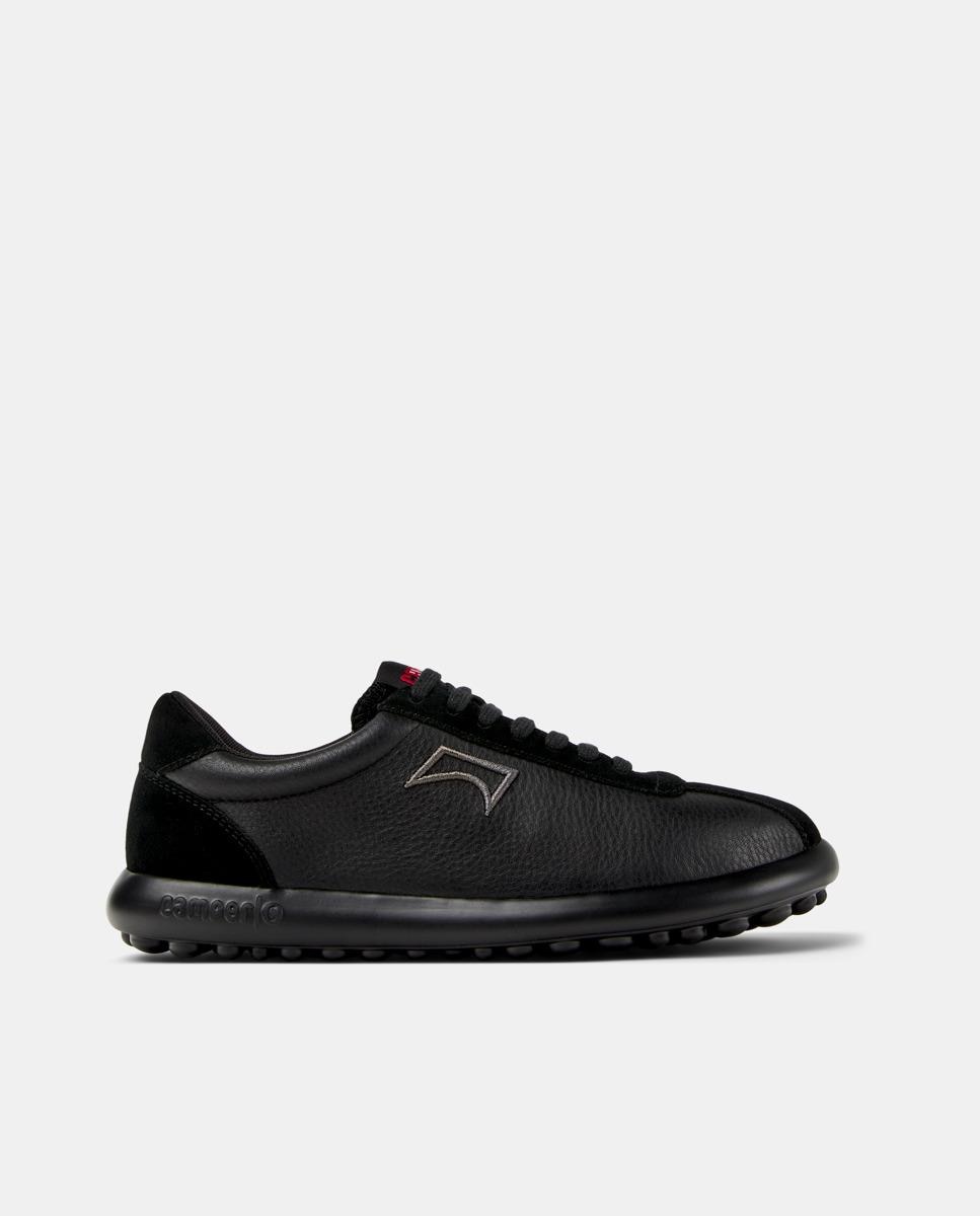 Zapatillas básicas de mujer con cordones pelotas xlf - Camper - Negro Negro-1