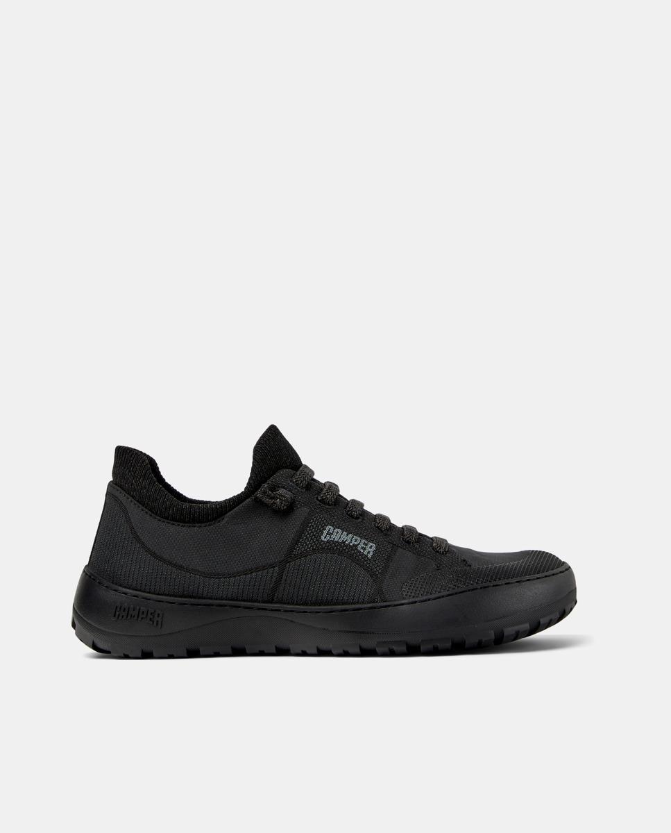 Zapatillas deportivas de mujer peu serra con cordones - Camper - Negro Negro-1