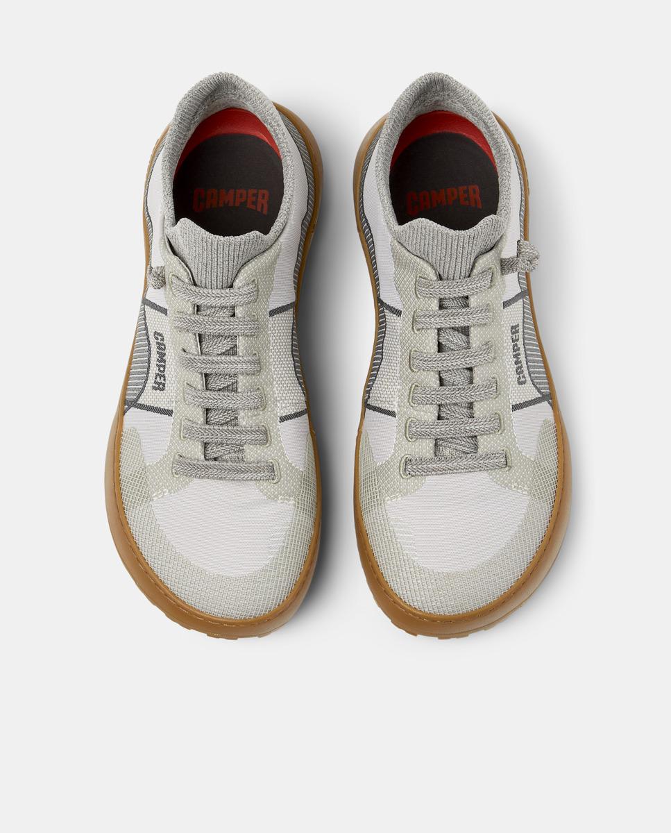 Zapatillas deportivas de mujer peu serra con cordones - Camper - Blanco Blanco-3